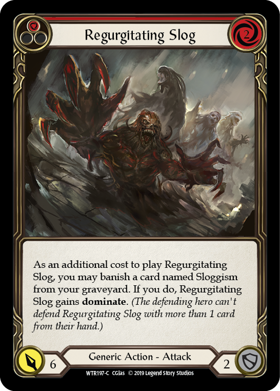 Regurgitating Slog (Red) [Welcome to Rathe 1st Edition] Alpha Print Normal