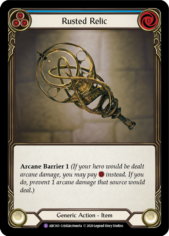 Rusted Relic [Arcane Rising Unlimited] Unlimited Rainbow Foil