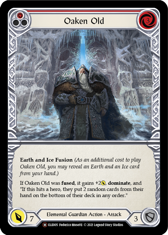 Oaken Old [Tales of Aria Unlimited] Unlimited Rainbow Foil
