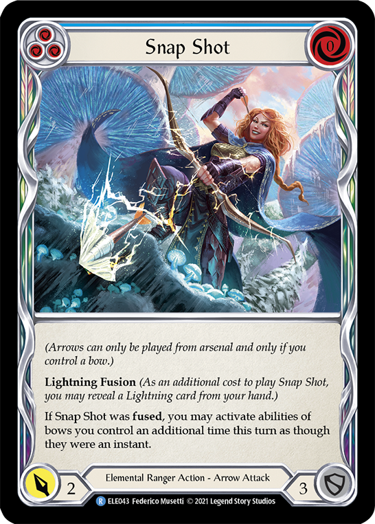 Snap Shot (Blue) [Tales of Aria 1st Edition] 1st Edition Normal
