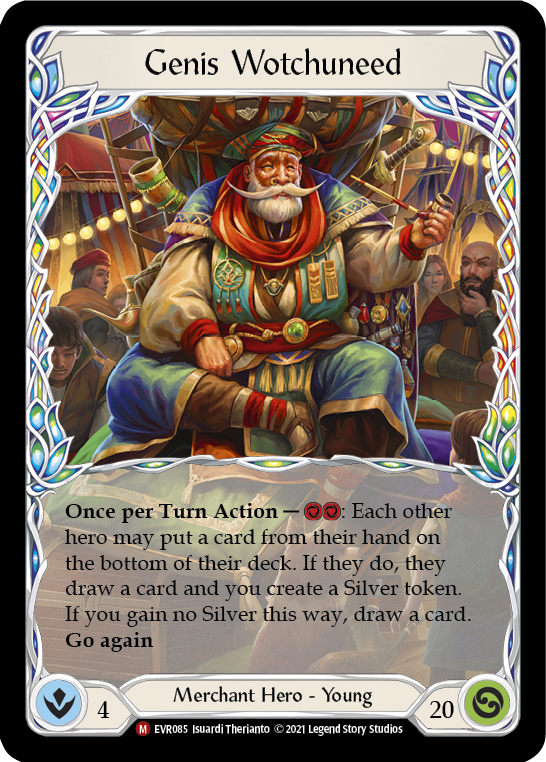 Genis Wotchuneed [Everfest] 1st Edition Normal