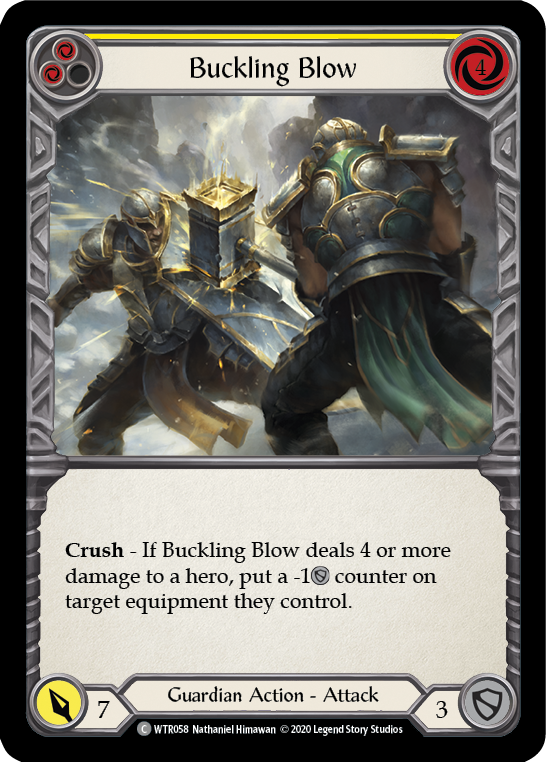 Buckling Blow (Yellow) [Welcome to Rathe Unlimited] Unlimited Normal