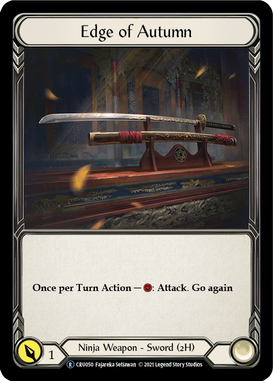 Edge of Autumn [Crucible of War Unlimited] Unlimited Rainbow Foil