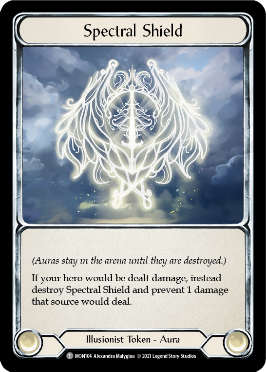 Spectral Shield // Soul Shackle [Monarch 1st Edition] 1st Edition Normal