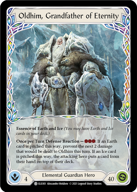 Oldhim, Grandfather of Eternity // Shiver [Tales of Aria 1st Edition] 1st Edition Normal