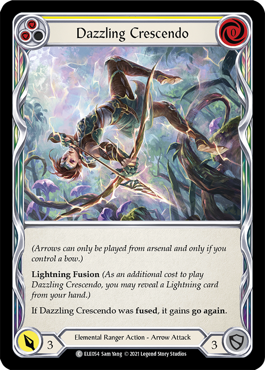 Dazzling Crescendo (Yellow) [Tales of Aria 1st Edition] 1st Edition Normal