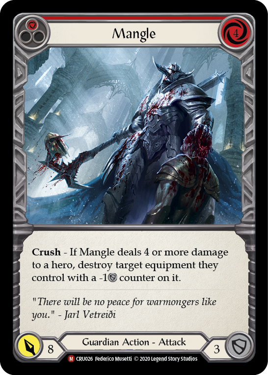 Mangle [Crucible of War 1st Edition] 1st Edition Normal