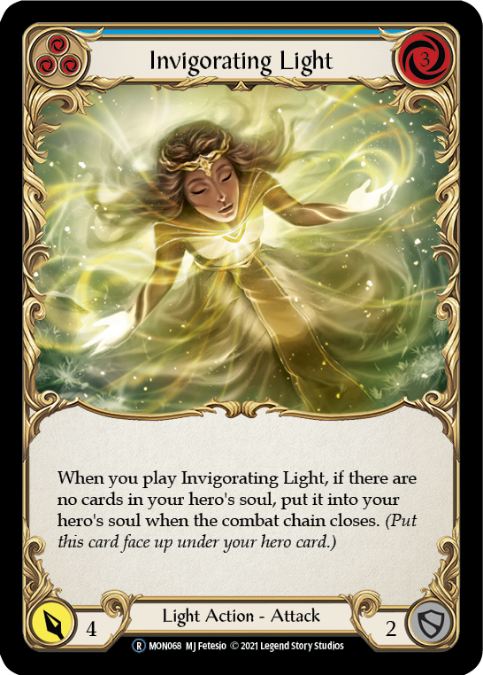 Invigorating Light (Blue) [Monarch Unlimited] Unlimited Rainbow Foil