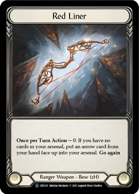 Red Liner [Crucible of War Unlimited] Unlimited Rainbow Foil