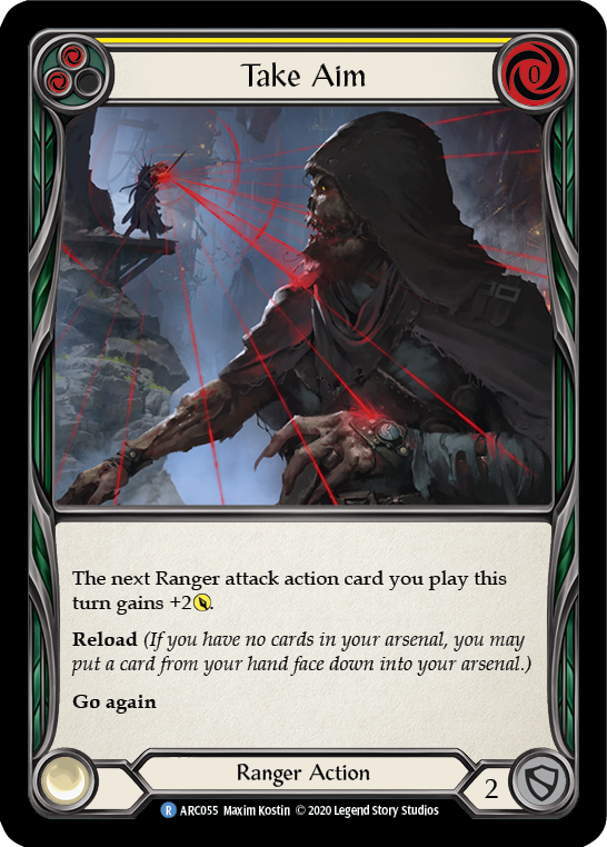 Take Aim (Yellow) [Arcane Rising Unlimited] Unlimited Normal