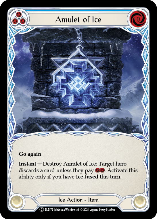 Amulet of Ice [Tales of Aria Unlimited] Unlimited Rainbow Foil