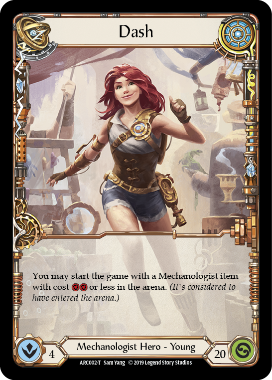 Dash // Dash, Inventor Extraordinaire [Arcane Rising 1st Edition] 1st Edition Normal