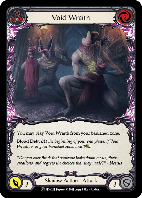 Void Wraith (Blue) [Monarch Unlimited] Unlimited Normal