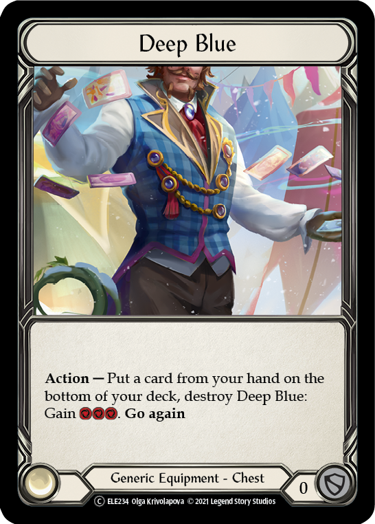 Deep Blue [Tales of Aria Unlimited] Unlimited Rainbow Foil