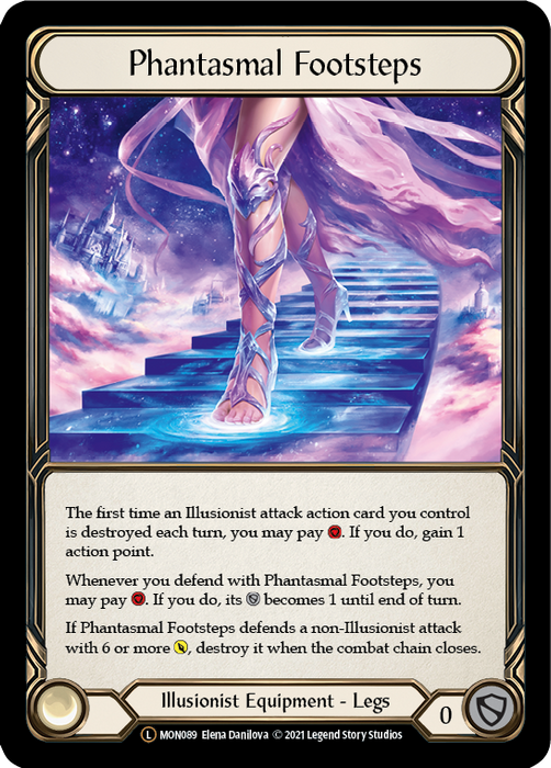 Phantasmal Footsteps [Monarch Unlimited] Unlimited Rainbow Foil