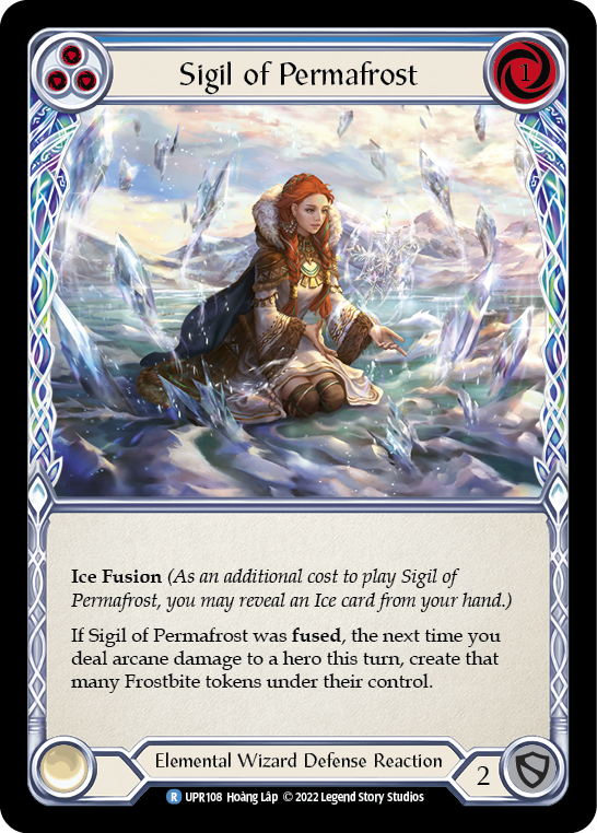 Sigil of Permafrost (Blue) [Uprising]