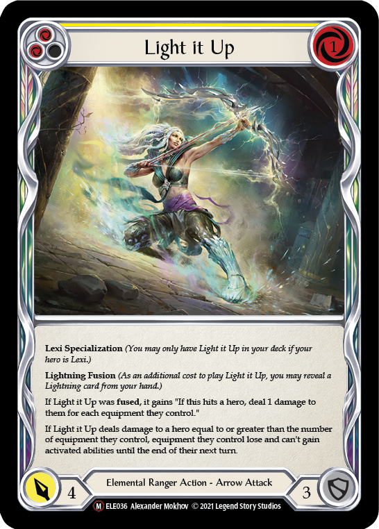 Light it Up [Tales of Aria Unlimited] Unlimited Rainbow Foil