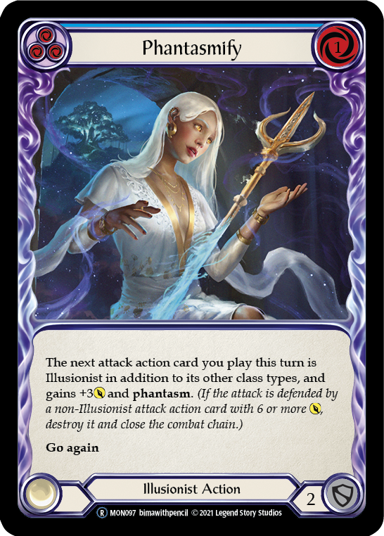 Phantasmify (Blue) [Monarch Unlimited] Unlimited Rainbow Foil