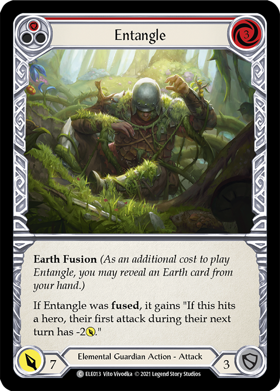 Entangle (Red) [Tales of Aria 1st Edition] 1st Edition Rainbow Foil