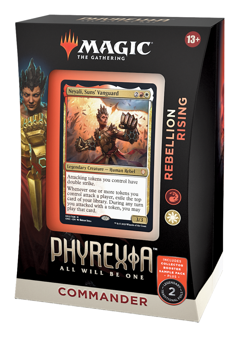 MTG PHYREXIA ALL WILL BE ONE COMMANDER REBELLION RISING (FR)