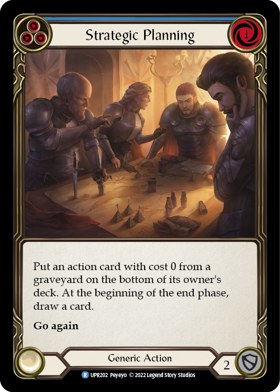 Strategic Planning (Blue) [Uprising]