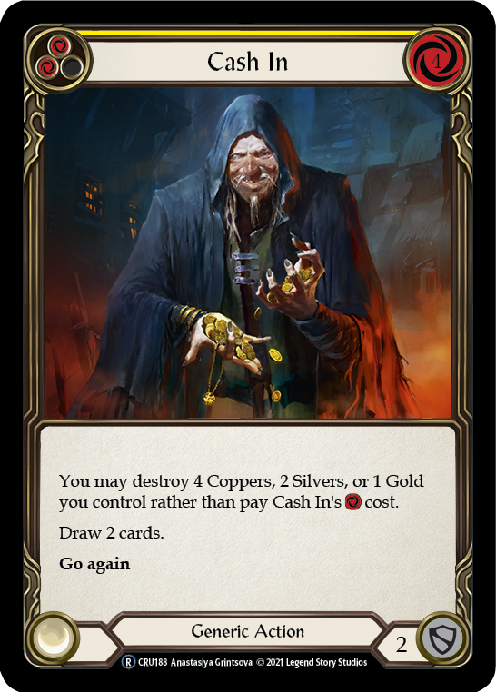 Cash In [Crucible of War Unlimited] Unlimited Rainbow Foil