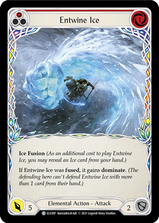 Entwine Ice (Red) [Tales of Aria 1st Edition] 1st Edition Normal