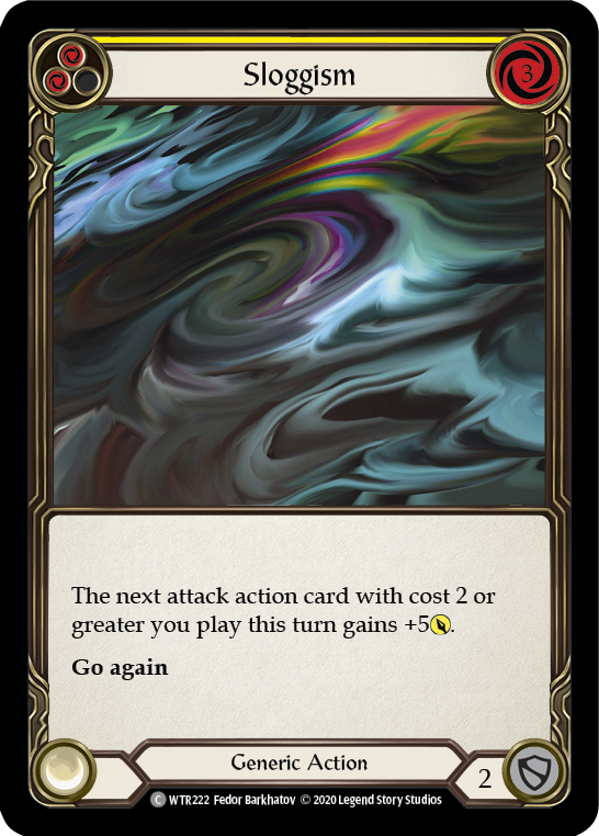 Sloggism (Yellow) [Welcome to Rathe Unlimited] Unlimited Rainbow Foil