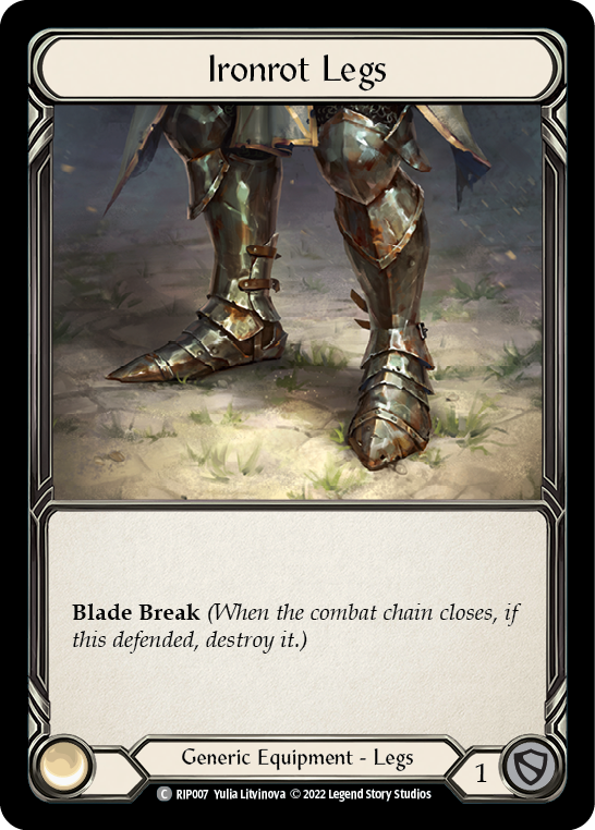 Ironrot Legs [Outsiders] (Riptide Blitz Deck)