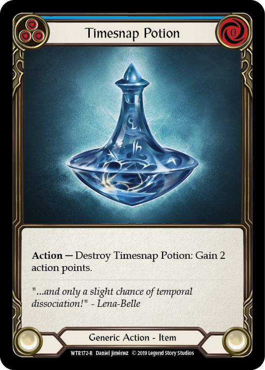 Timesnap Potion [Welcome to Rathe 1st Edition] Alpha Print Normal