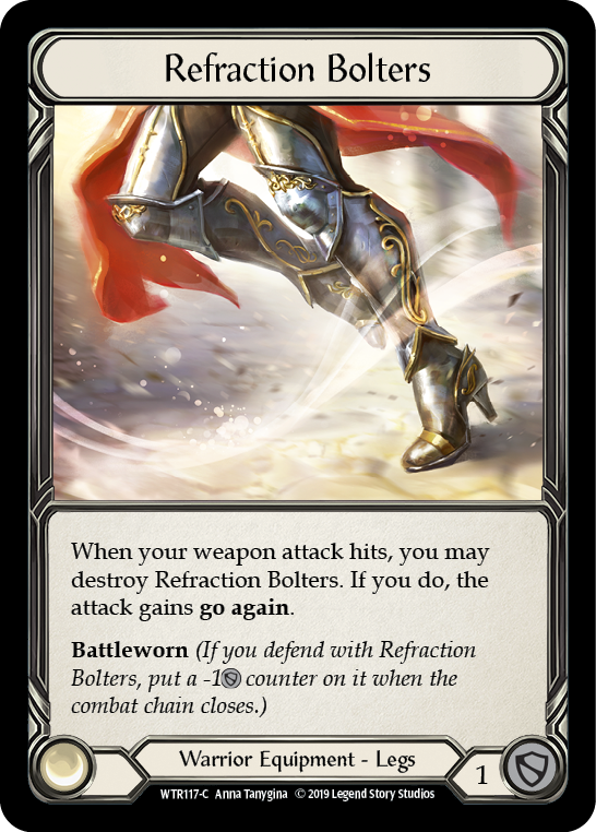 Refraction Bolters [Welcome to Rathe 1st Edition] Alpha Print Cold Foil