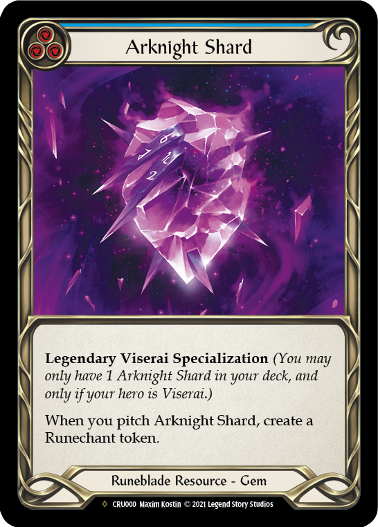 Arknight Shard [Crucible of War Unlimited] Unlimited Rainbow Foil