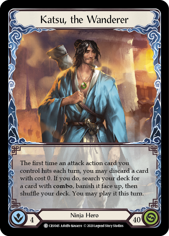 Katsu, the Wanderer [Crucible of War 1st Edition] 1st Edition Normal