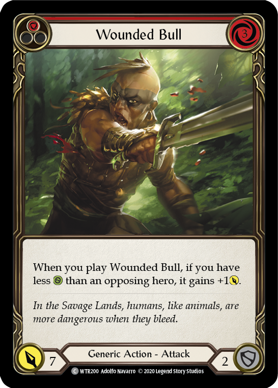 Wounded Bull (Red) [Welcome to Rathe Unlimited] Unlimited Normal