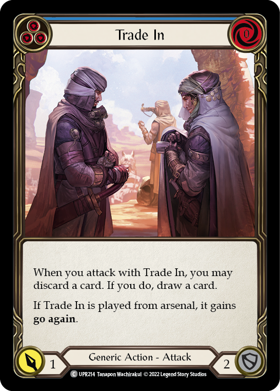 Trade In (Blue) [Uprising] Rainbow Foil
