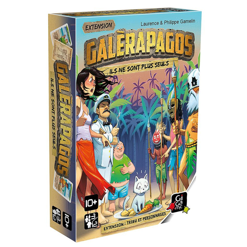 Galérapagos - extension tribu et personnages