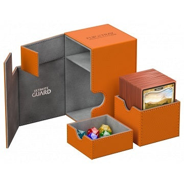 UG FLIP N TRAY DECK CASE XENOSKIN ORANGE 100+