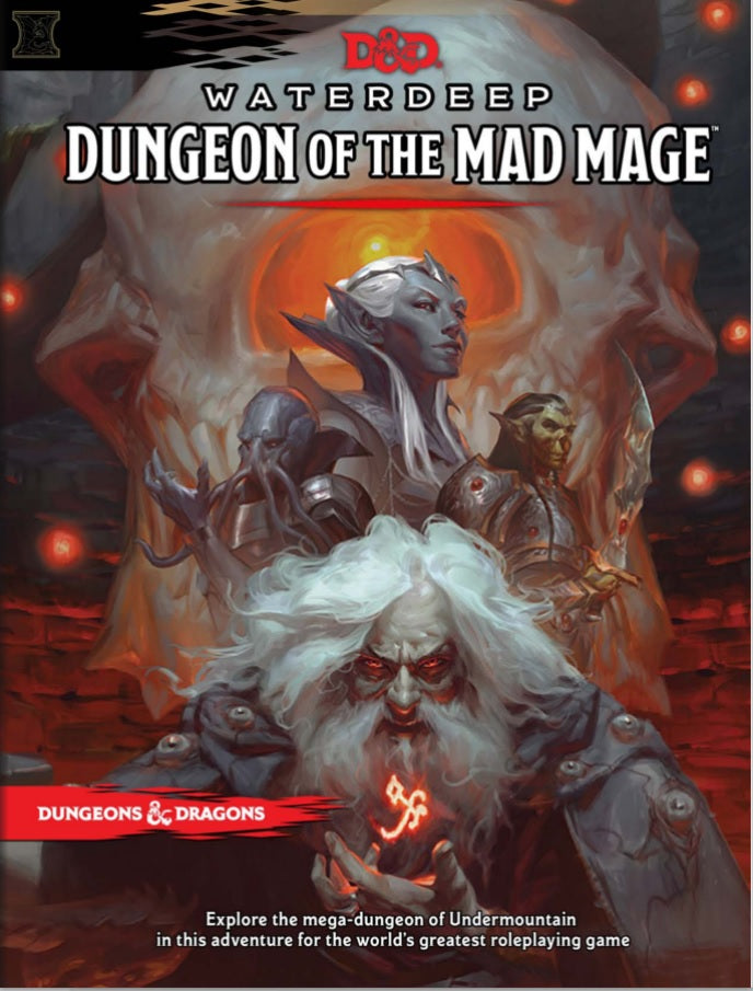 DND RPG WATERDEEP DUNGEON MAD MAGE HARDCOVER (FR)
