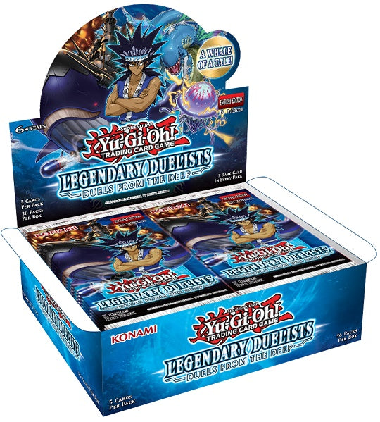 YGO BOOSTER BOX LEGENDARY DUELISTS DUELS FROM THE DEEP