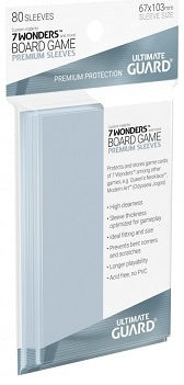 UG Sleeves Premium BG Cards 7 Wonders 80ct