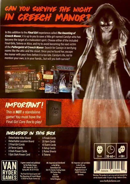 Final Girl Haunting of Creech Manor Expansion (EN)