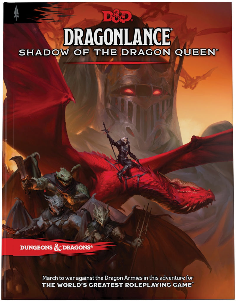 DND RPG Dragonlance Shadow of the Dragon Queen Hardcover