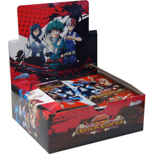 MHA CCG Booster Box Crimson Rampage
