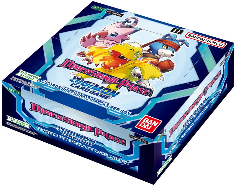 BOÎTE DE BOOSTER DIGIMON DIMENSIONAL PHASE
