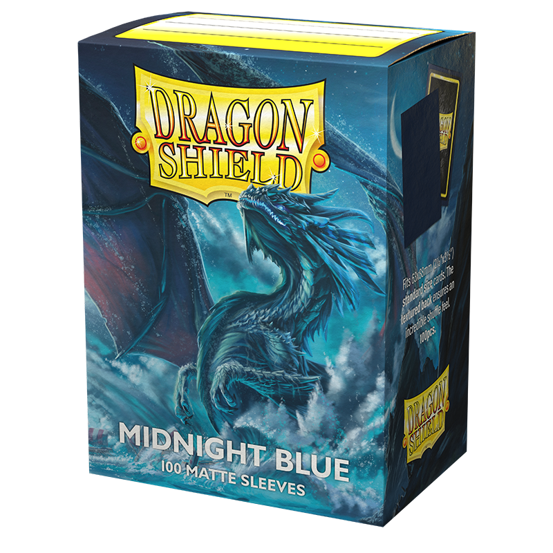 Dragon Shield Sleeves Matte Midnight Blue 100ct