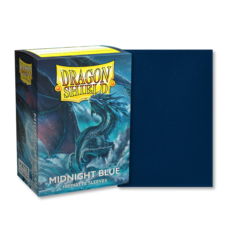 Dragon Shield Sleeves Matte Midnight Blue 100ct
