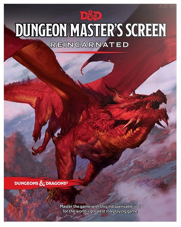 DND RPG DUNGEON MASTER'S SCREEN REINCARNATED