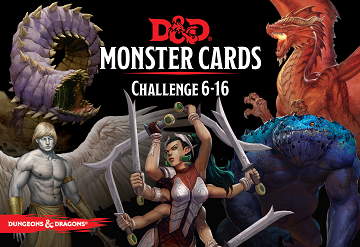 D&D MONSTER CARDS: CHALLENGE 6-16 (EN)