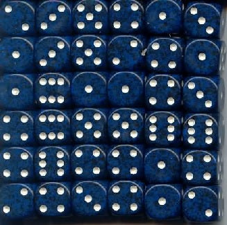 Chessex: Speckled 36D6 Stealth 12mm