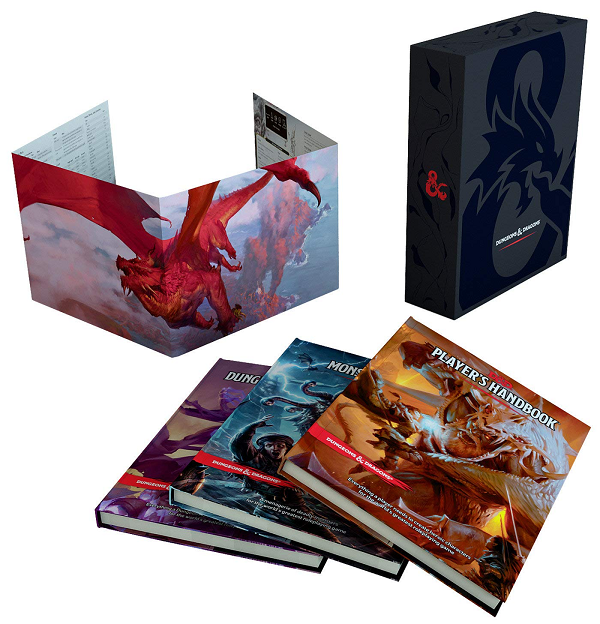 DND JDR Coffret cadeau du livre de règles de base (Anglais)